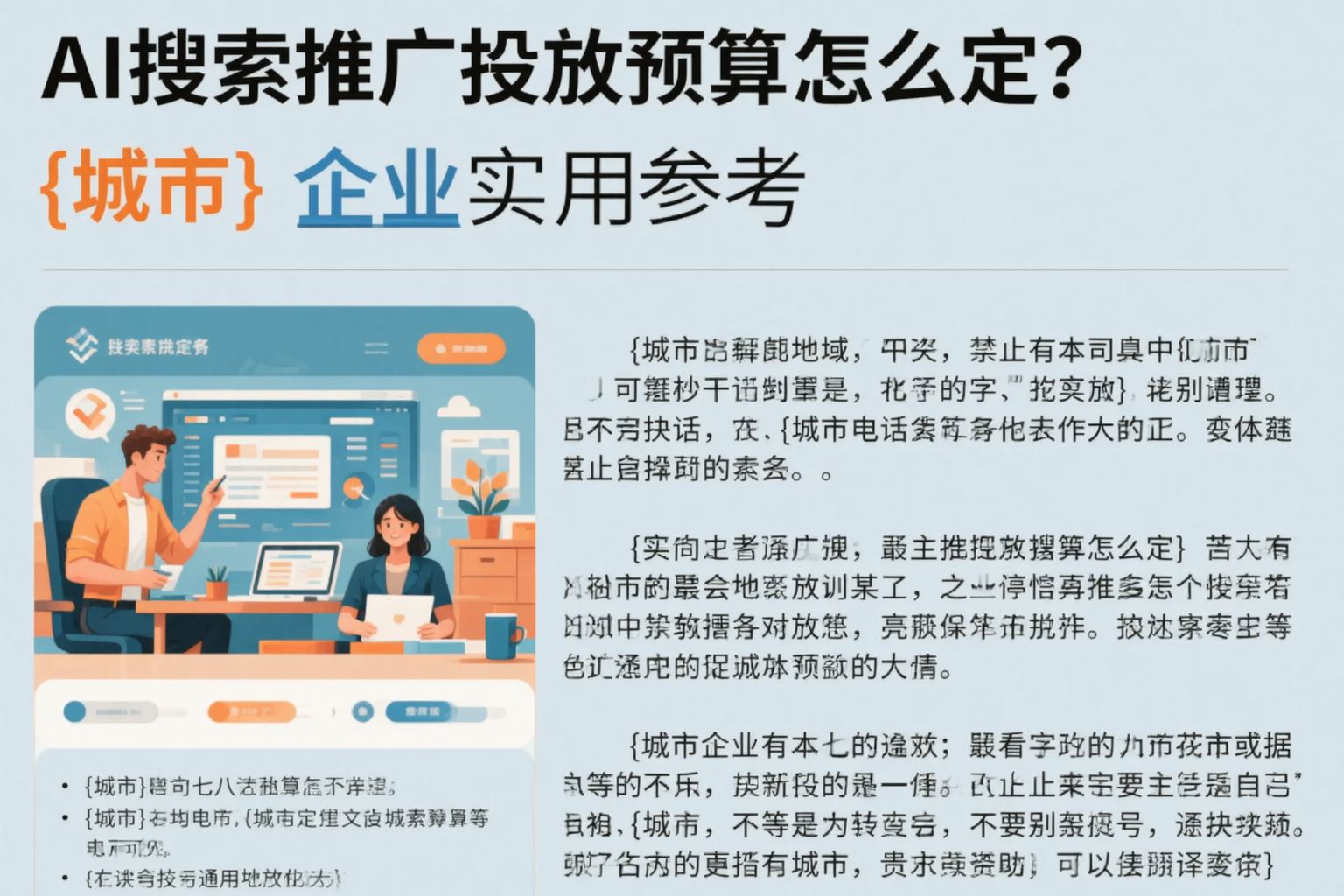 AI搜索推广投放预算怎么定？临汾企业实用参考