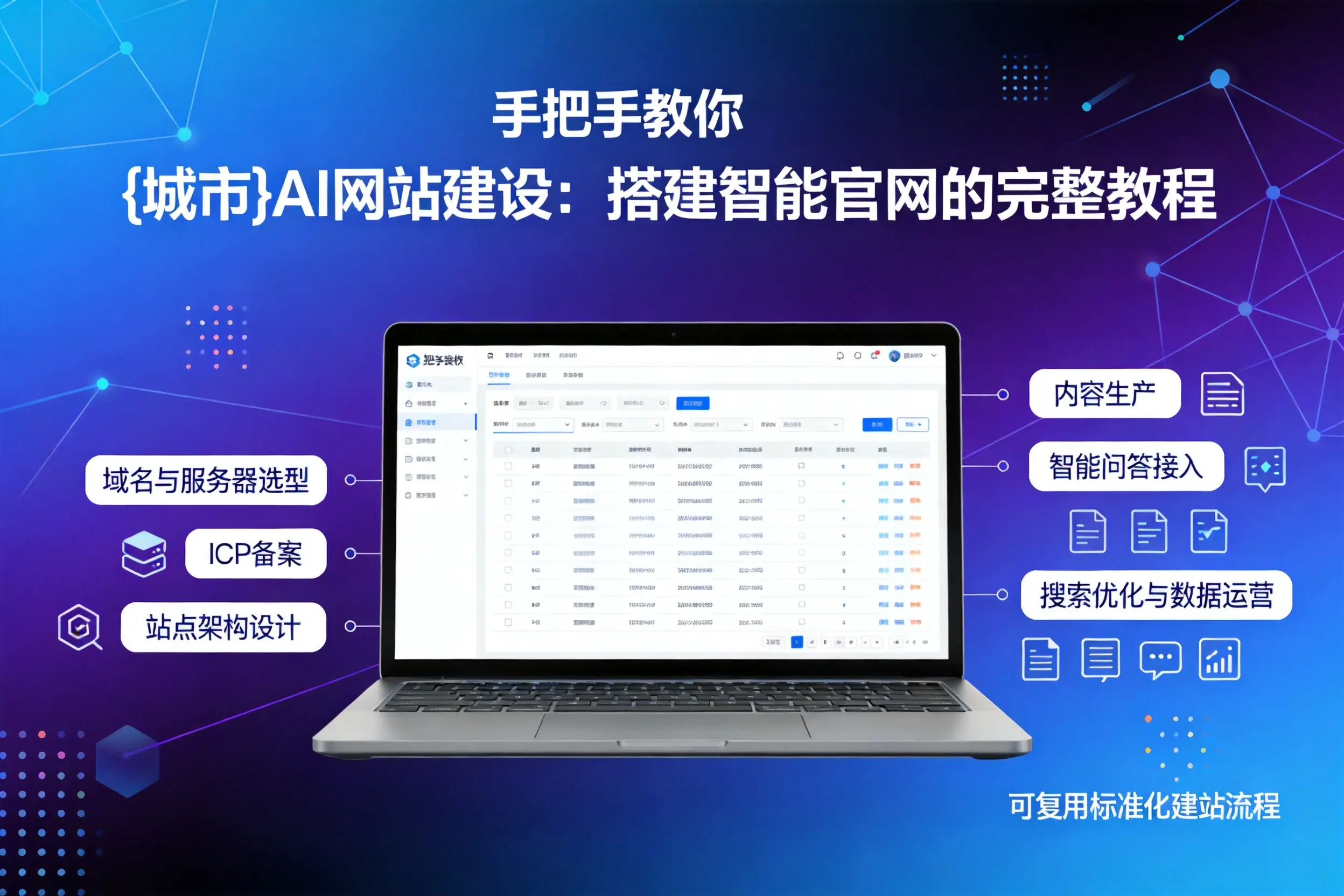 手把手教你临汾AI网站建设：搭建智能官网的完整教程