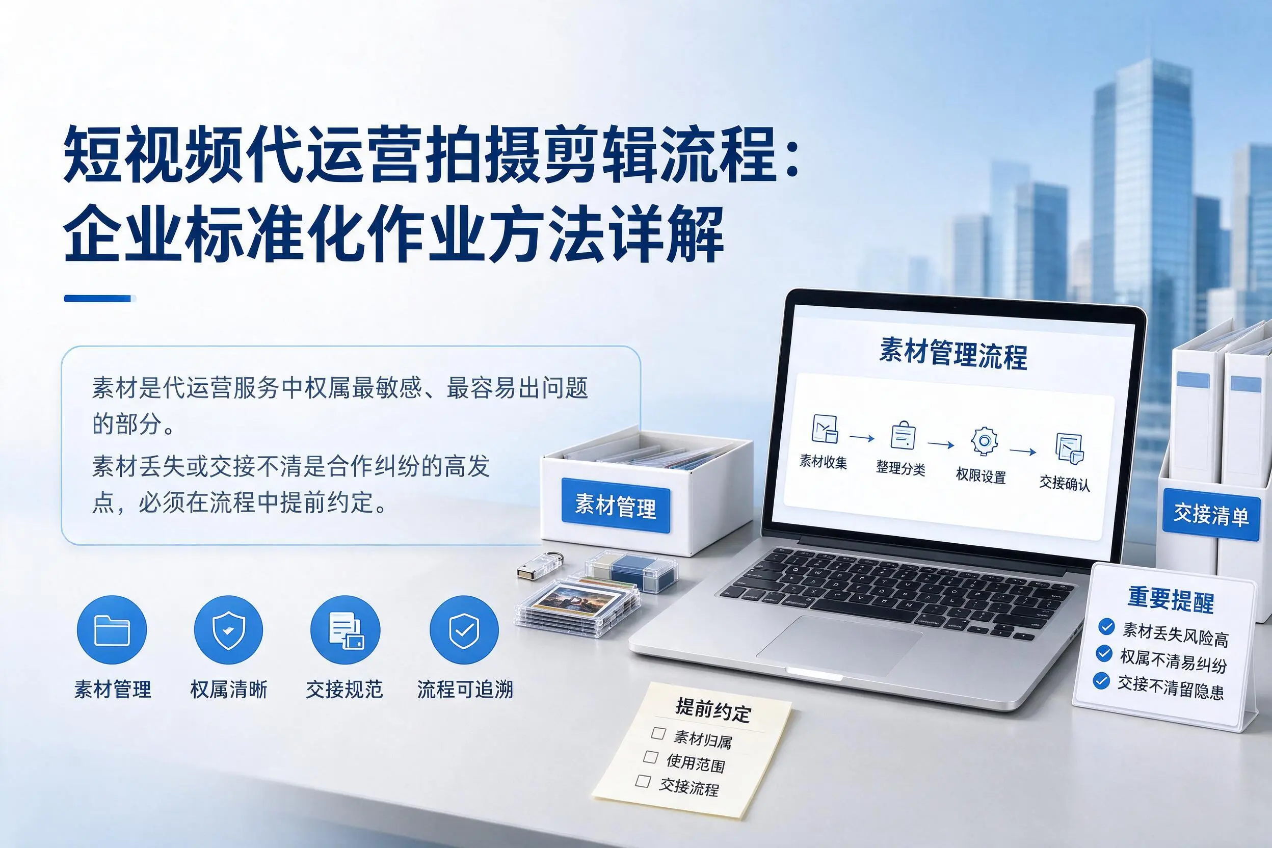 短视频代运营拍摄剪辑流程：临汾企业标准化作业方法详解
