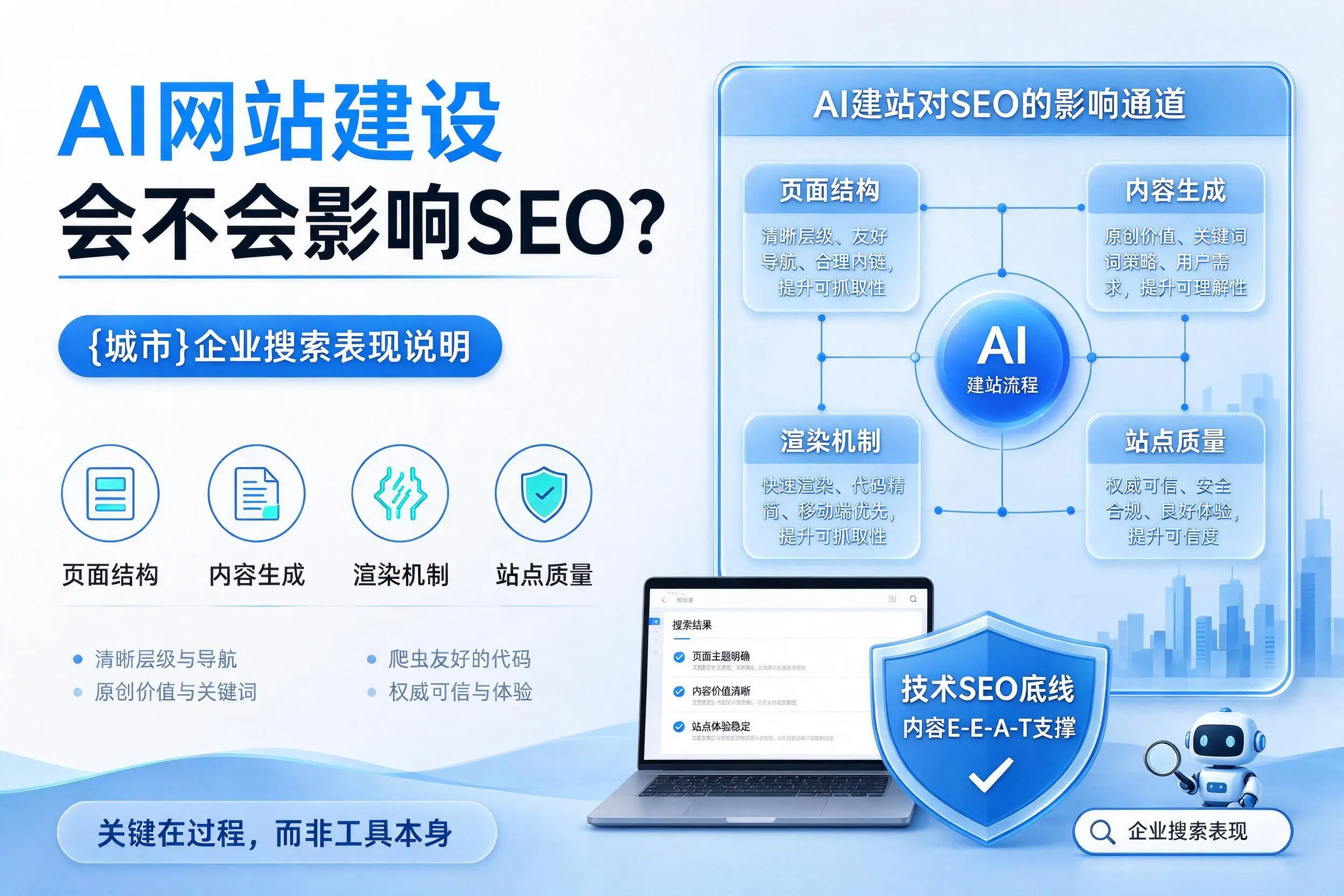 AI网站建设会不会影响SEO?临汾企业搜索表现说明