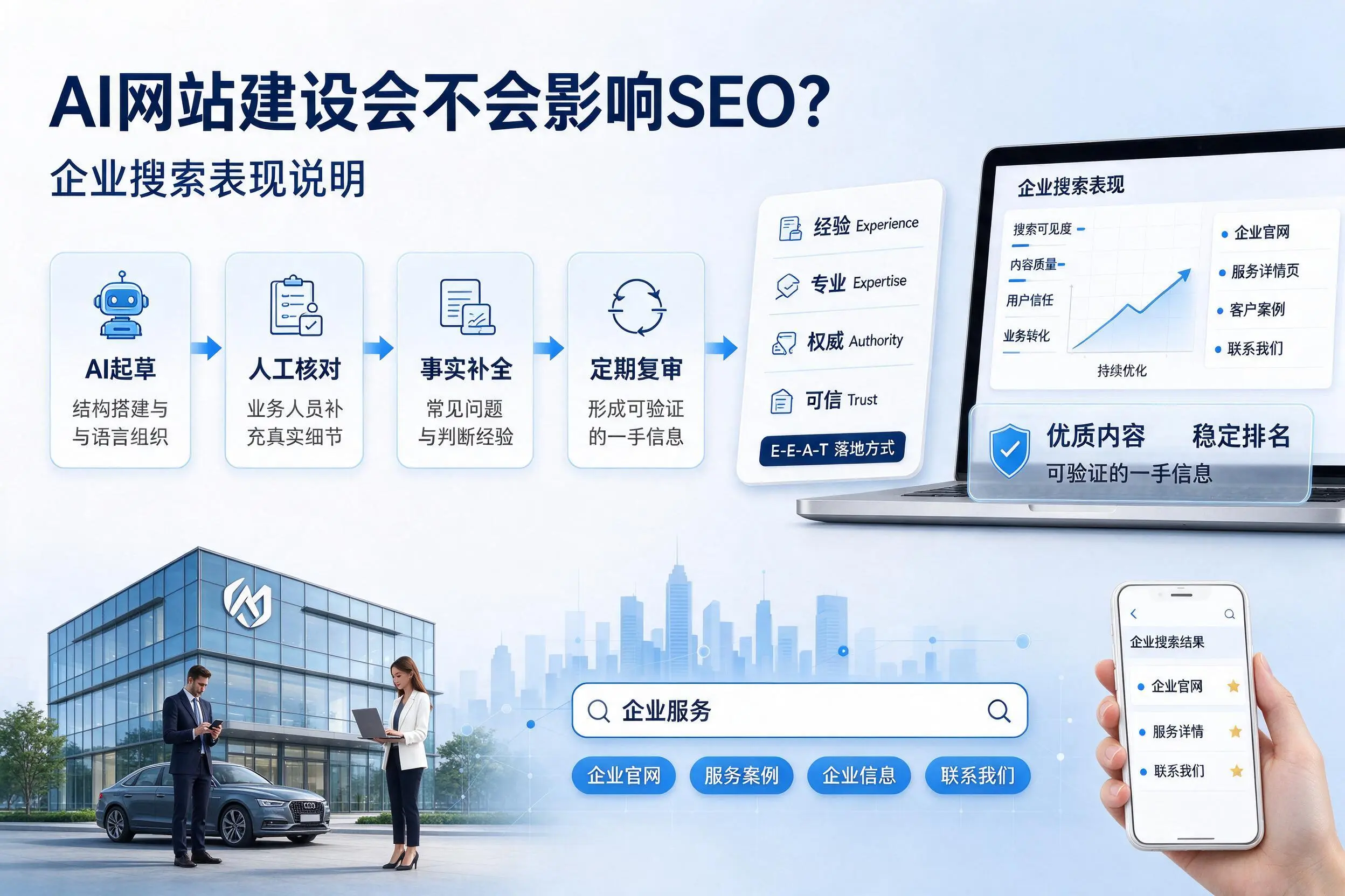 AI网站建设会不会影响SEO?临汾企业搜索表现说明