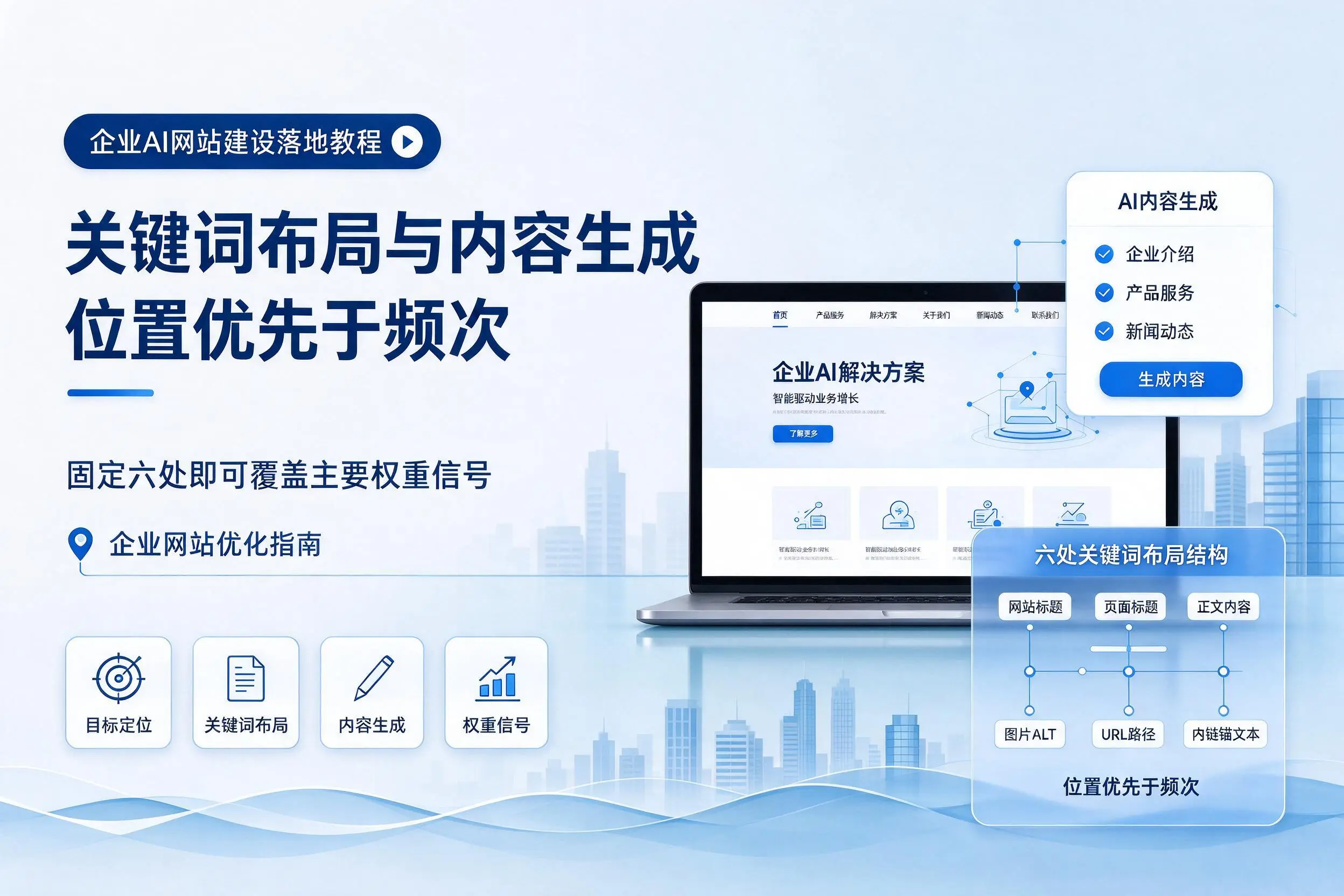临汾企业AI网站建设落地教程:关键词布局与内容生成